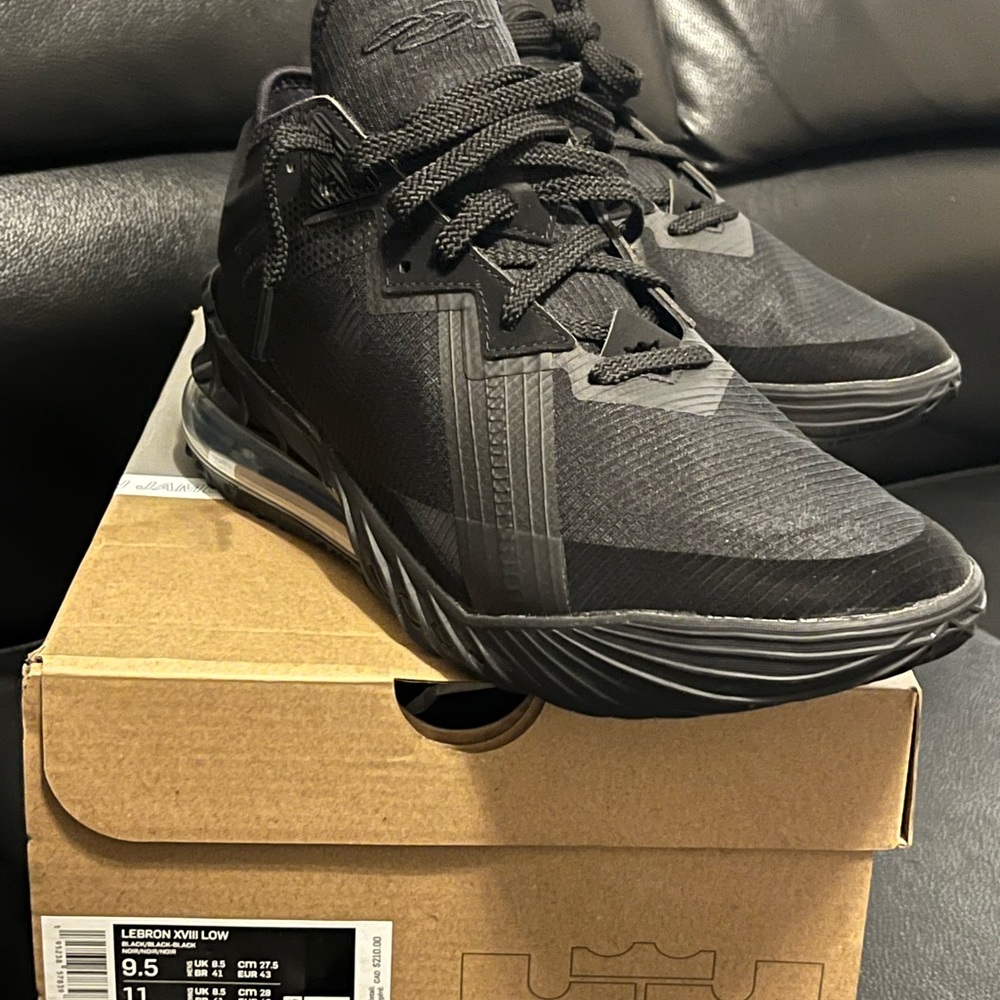 LEBRON XVIII LOW SIZE 9.5 US MENS BNIB